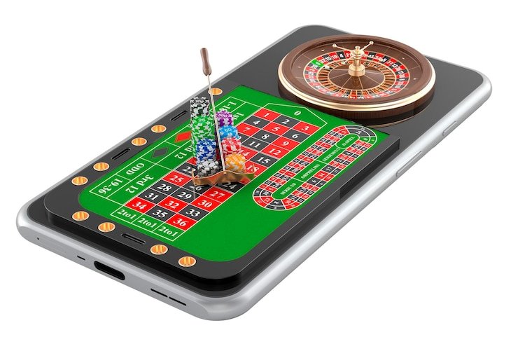 Close-up kontrol penembakan Fishing Games menunjukkan slider kekuatan dan tombol tembak